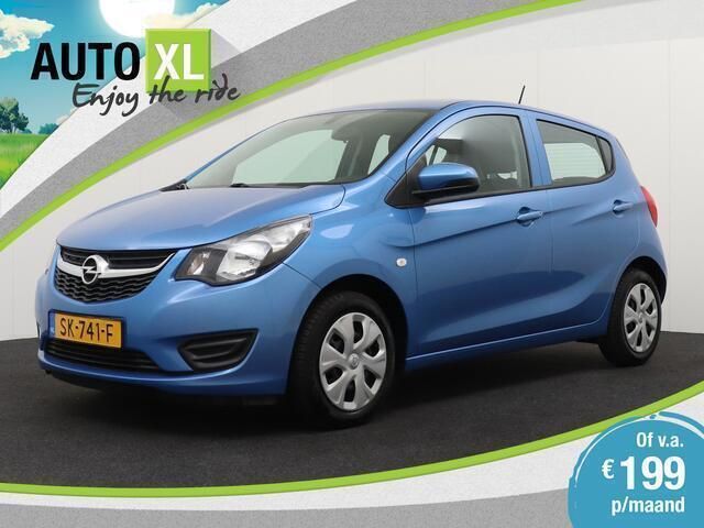 Blauw, metallic lak Gebruikt 2018 Opel Karl Edition Hatchback | € 8.440 (Eerlijke prijs) - Afbeelding 1/4