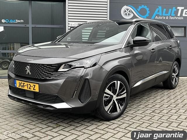 Grijs Gebruikt 2021 Peugeot 5008 GT MPV | € 23.950 (Eerlijke prijs) - Afbeelding 1/4