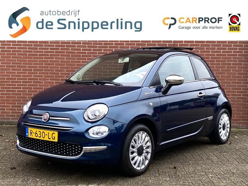 Blauw Occasion 2022 Fiat 500 Dolcevita Hatchback | € 15.245 (Eerlijke prijs) - Afbeelding 1/4