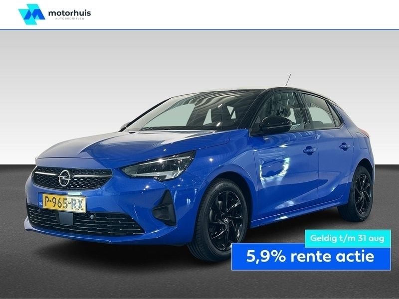 Blauw Gebruikt 2022 Opel Corsa GS Line Hatchback | € 16.390 (Iets duurder) - Afbeelding 1/2