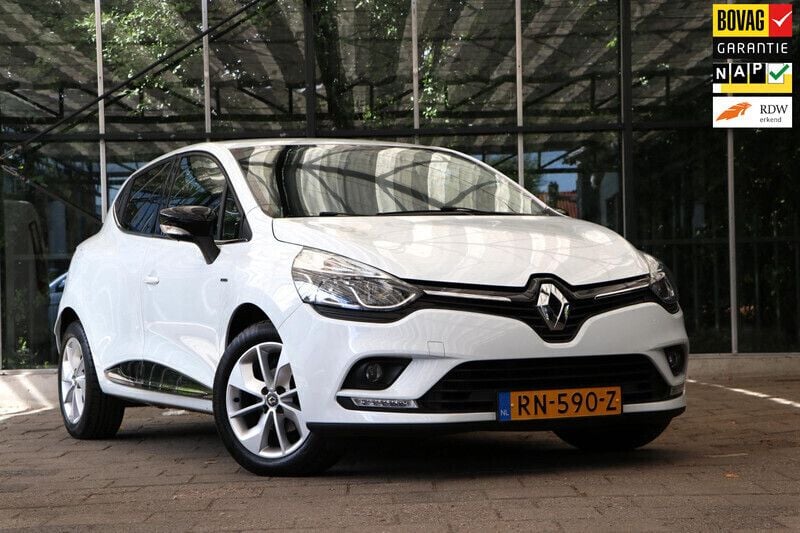 Wit Gebruikt 2018 Renault Clio IV LIMITED Hatchback | € 12.750 (Eerlijke prijs) - Afbeelding 1/4