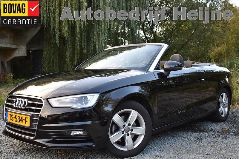 Zwart Gebruikt 2015 Audi A3 Cabriolet Ambition Cabriolet | € 16.945 (Super prijs) - Afbeelding 1/4