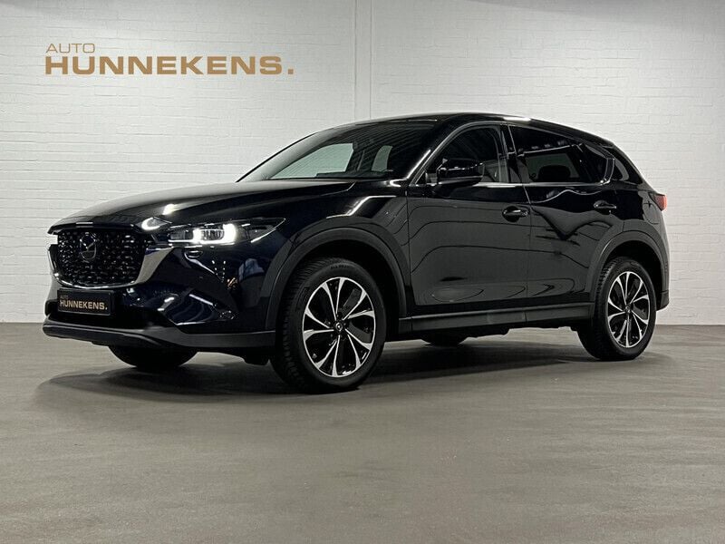 Zwart Gebruikt 2022 Mazda CX-5 Sportive SUV | € 36.600 (Eerlijke prijs) - Afbeelding 1/4