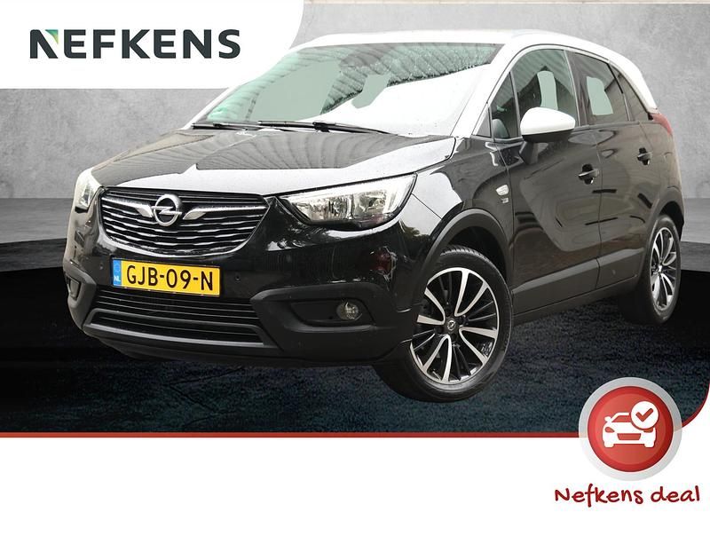 Zwart Gebruikt 2019 Opel Crossland X Innovation SUV | € 16.925 (Eerlijke prijs) - Afbeelding 1/4