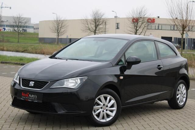 Zwart Gebruikt 2014 Seat Ibiza SC Style Hatchback | € 6.999 (Iets duurder) - Afbeelding 1/4