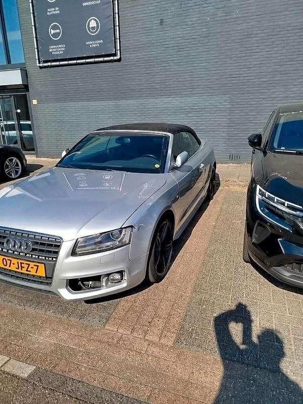 Occasion Audi A5 Cabriolet S-Line 265 PK (194 kW) 2009 Zilver Cabriolet