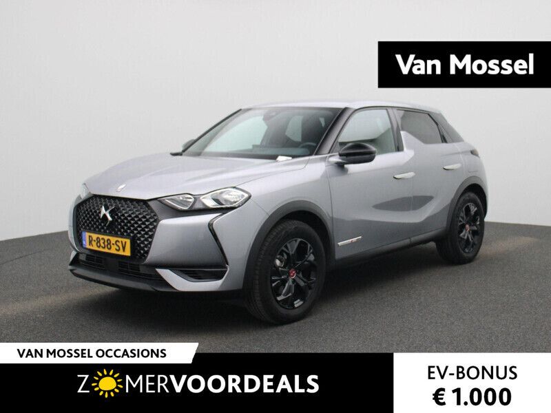 Grijs Gebruikt 2022 DS Automobiles DS3 Crossback E-Tense Performance SUV | € 20.900 (Goede deal) - Afbeelding 1/4