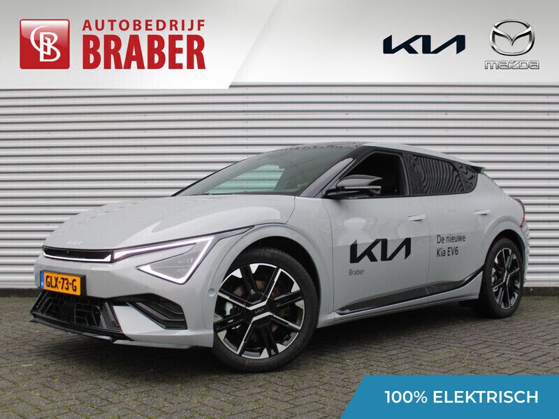 Grijs Nieuw 2024 Kia EV6 GT-Line SUV | € 61.250 (Duur) - Afbeelding 1/4
