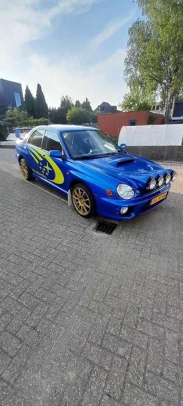 Blauw Gebruikt 2002 Subaru Impreza Sedan | € 13.250 (Eerlijke prijs) - Afbeelding 1/4