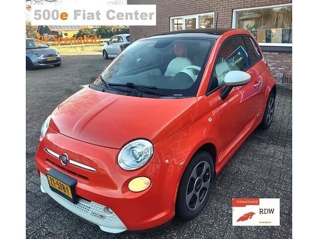 Oranje Occasion 2013 Fiat 500e Classica Hatchback | € 6.950 (Eerlijke prijs) - Afbeelding 1/4