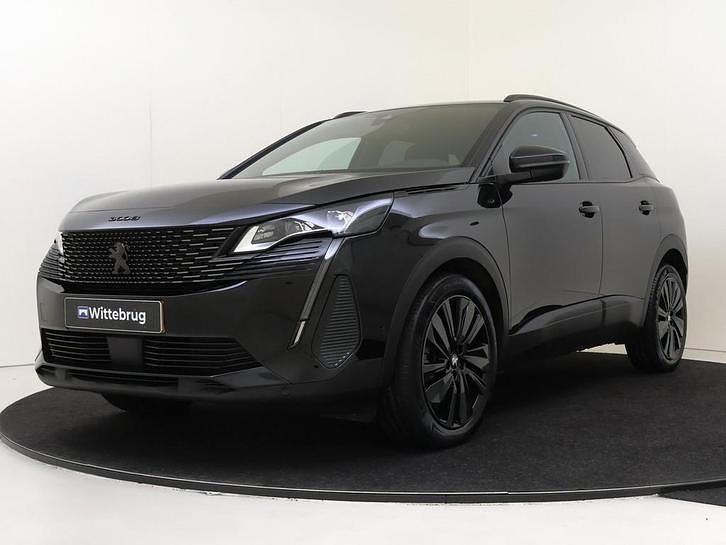 Occasion Peugeot 3008 GT 131 PK (96 kW) 2023 Zwart SUV