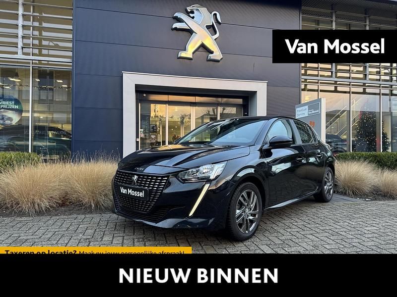 Zwart Occasion 2022 Peugeot 208 Active Hatchback | € 13.940 (Eerlijke prijs) - Afbeelding 1/4