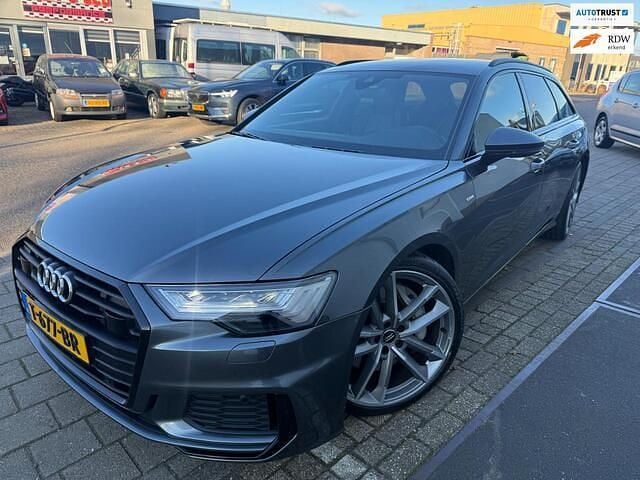 Grijs Occasion 2019 Audi A6 S-Line Stationwagen | € 42.740 - Afbeelding 1/4