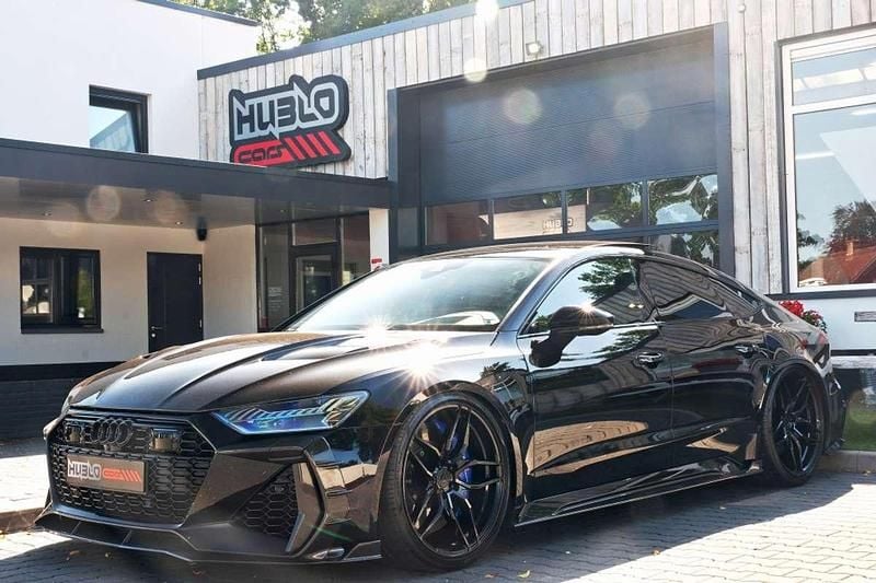 Zwart Gebruikt 2020 Audi RS7 Sportback S-Line Hatchback | € 179.950 - Afbeelding 1/4
