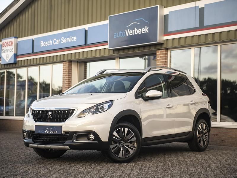 Wit Gebruikt 2019 Peugeot 2008 Allure SUV | € 13.990 (Eerlijke prijs) - Afbeelding 1/4