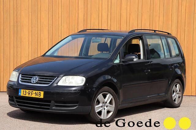 Zwart Gebruikt 2005 VW Touran Trendline MPV | € 940 (Goede deal) - Afbeelding 1/4