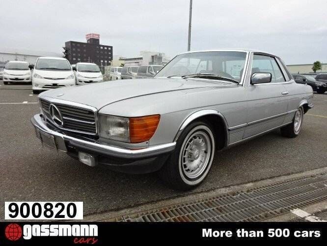 Zilversilber Gebruikt 1980 Mercedes SLC450 Coupé | € 16.900 - Afbeelding 1/4