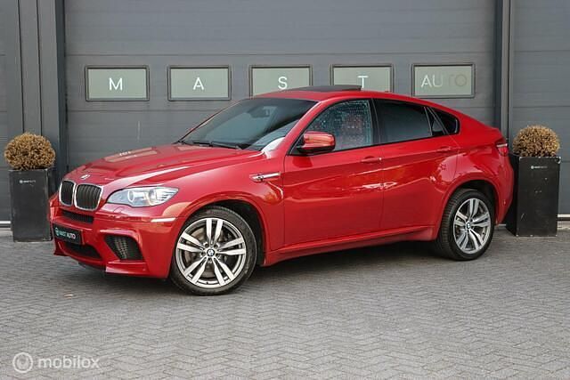 Rood Occasion 2011 BMW X6 M Comfort Edition SUV | € 24.740 - Afbeelding 1/4