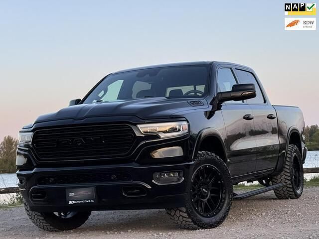 Zwart Gebruikt 2019 Dodge Ram Limited Pickup | € 48.900 (Goede deal) - Afbeelding 1/4