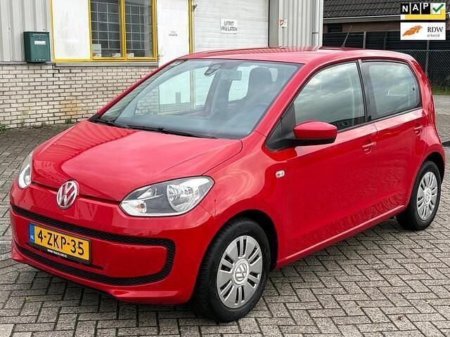 Rood Gebruikt 2015 VW up! S Hatchback | € 5.995 (Super prijs) - Afbeelding 1/4