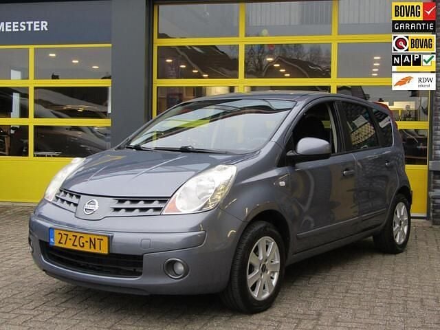 Blauw Occasion 2008 Nissan Note Acenta MPV | € 2.900 (Eerlijke prijs) - Afbeelding 1/4