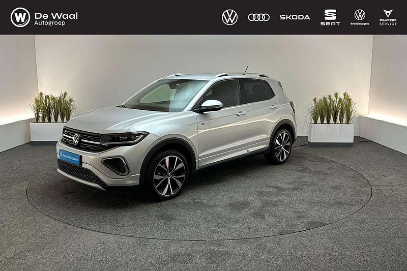Reflexsilver metallic Gebruikt 2025 VW T-Cross R-line SUV | € 34.495 (Duur) - Afbeelding 1/3