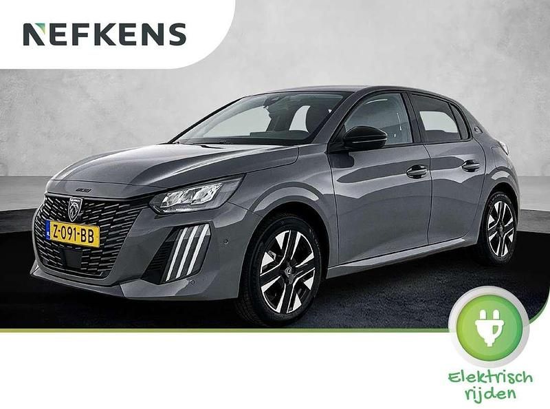 Grijs Gebruikt 2024 Peugeot e-208 Allure Hatchback | € 24.725 (Duur) - Afbeelding 1/3