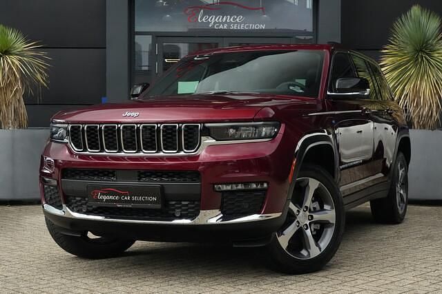 Rood Nieuw 2025 Jeep Grand Cherokee Summit SUV | € 69.950 - Afbeelding 1/4