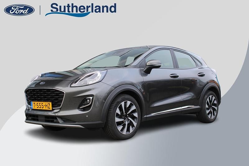 Grijs Occasion 2023 Ford Puma Titanium SUV | € 21.900 (Super prijs) - Afbeelding 1/4