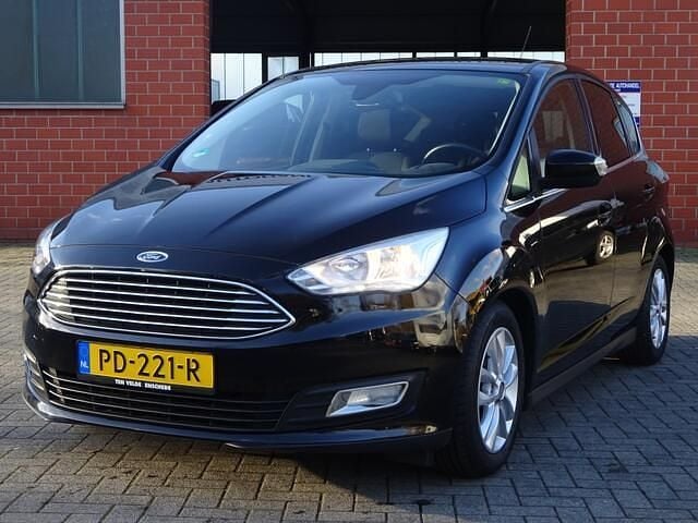 Zwart (metallic) Occasion 2015 Ford C-MAX Titanium MPV | € 7.995 (Eerlijke prijs) - Afbeelding 1/4