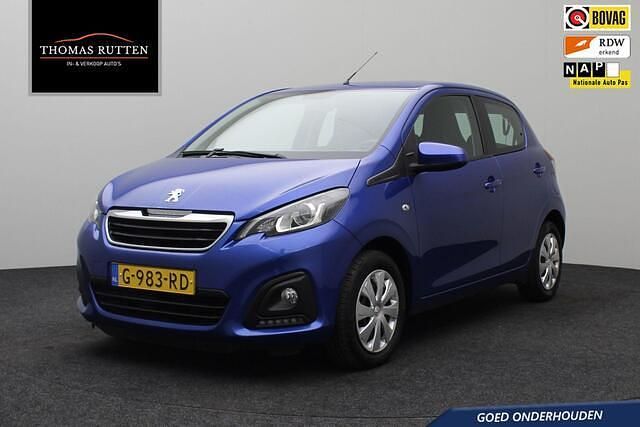 Blauw Gebruikt 2019 Peugeot 108 Active Hatchback | € 7.499 (Goede deal) - Afbeelding 1/4
