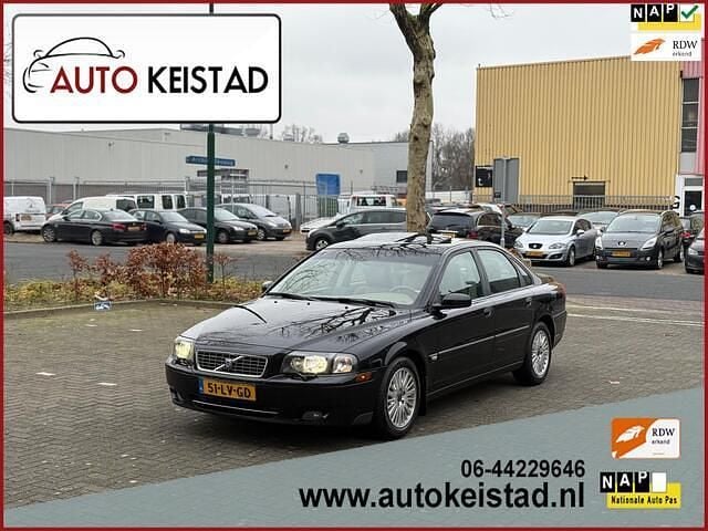 Zwart Occasion 2003 Volvo S80 Sedan | € 3.450 (Eerlijke prijs) - Afbeelding 1/4