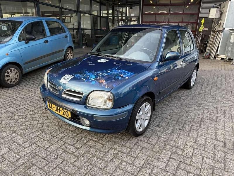 Blauw Occasion 1998 Nissan Micra SE Hatchback | € 1.340 (Eerlijke prijs) - Afbeelding 1/4