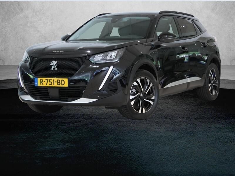 Zwart Gebruikt 2022 Peugeot e-2008 Allure SUV | € 20.420 (Eerlijke prijs) - Afbeelding 1/3
