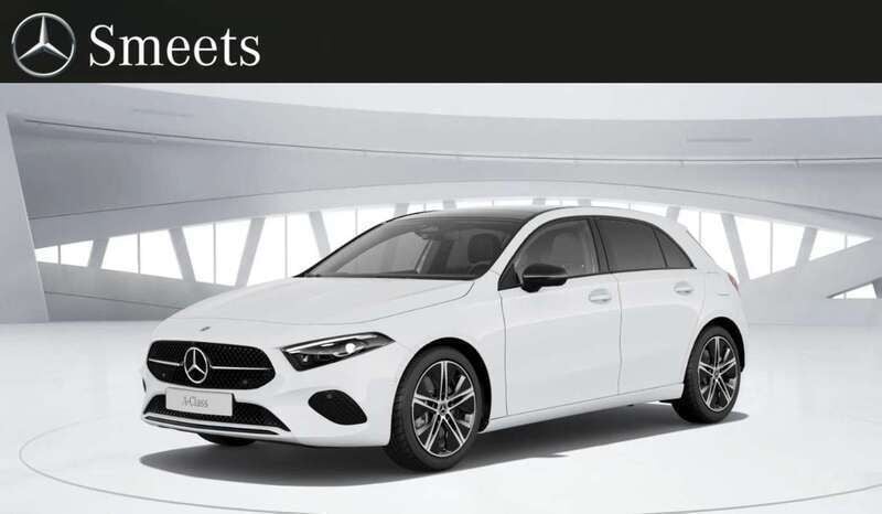 Wit Nieuw 2024 Mercedes A250 Luxury Hatchback | € 43.450 (Super prijs) - Afbeelding 1/3