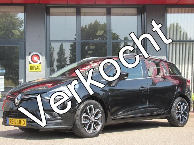 Zwart Gebruikt 2018 Renault Clio GrandTour Intens Stationwagen | € 7.900 (Eerlijke prijs) - Afbeelding 1/4