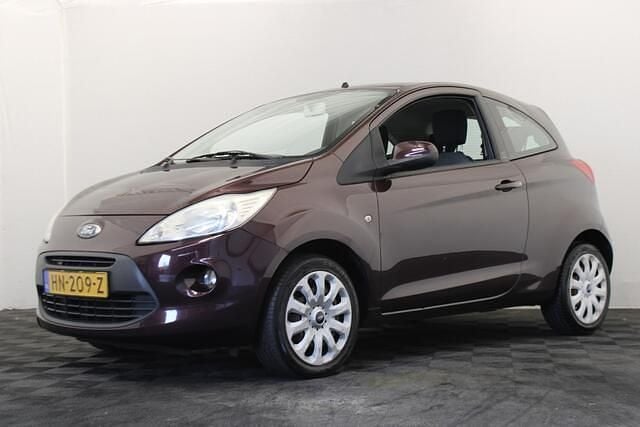 Paars, metallic lak Gebruikt 2009 Ford Ka Limited Hatchback | € 1.750 (Eerlijke prijs) - Afbeelding 1/4