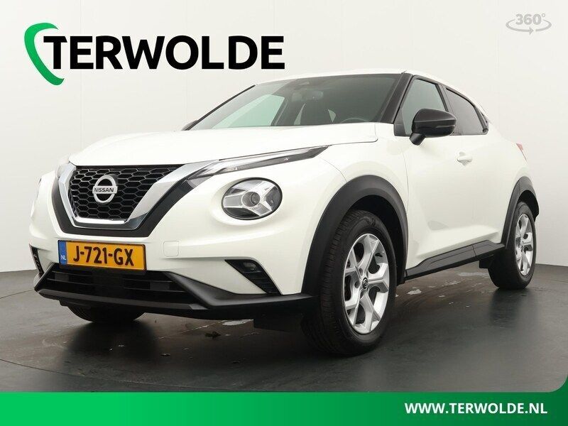 Wit Gebruikt 2020 Nissan Juke N-Connecta SUV | € 15.900 (Eerlijke prijs) - Afbeelding 1/3