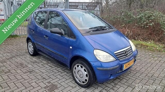 Blauw Occasion 1999 Mercedes A140 Elegance MPV | € 895 (Eerlijke prijs) - Afbeelding 1/4