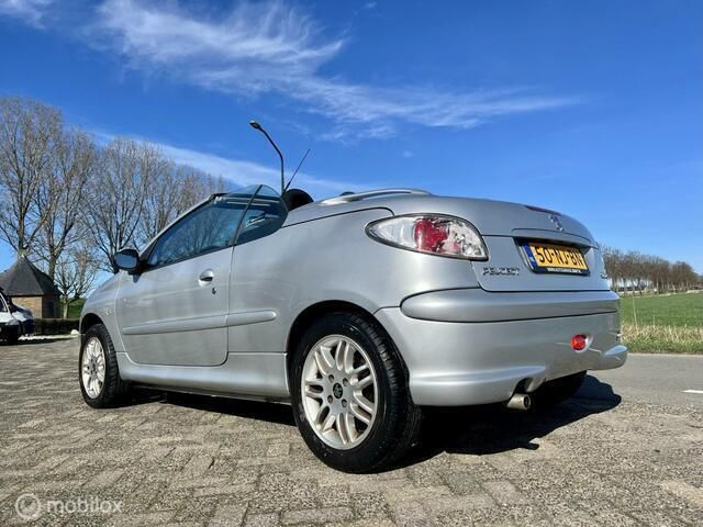 Occasion Peugeot 206 CC Premium 109 PK (80 kW) 2003 Grijs Cabriolet