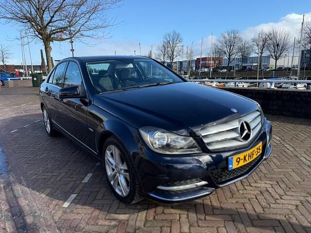 Occasion Mercedes C180 Avantgarde 156 PK (114 kW) 2013 Blauw Sedan