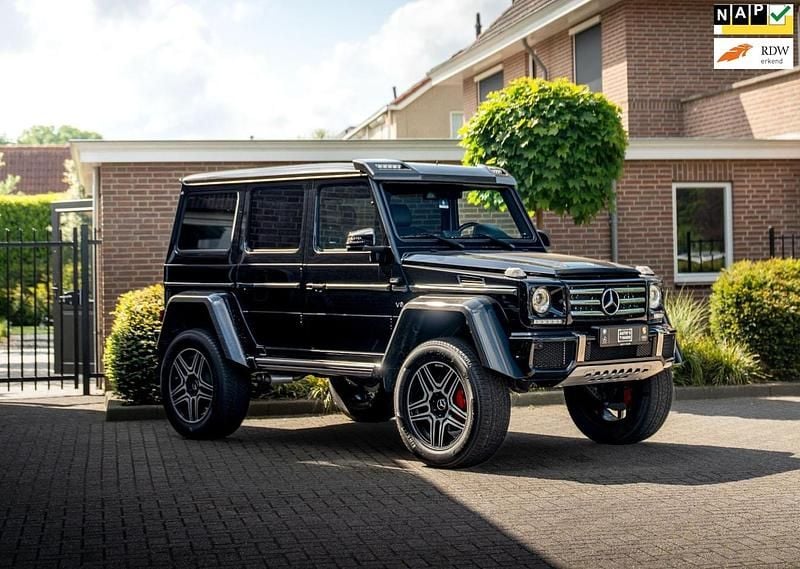 Zwart Gebruikt 2016 Mercedes G500 4x4² SUV | € 159.950 - Afbeelding 1/4