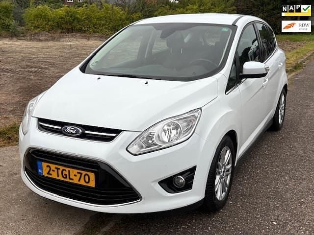 Wit Gebruikt 2014 Ford C-MAX Titanium MPV | € 6.749 (Goede deal) - Afbeelding 1/4