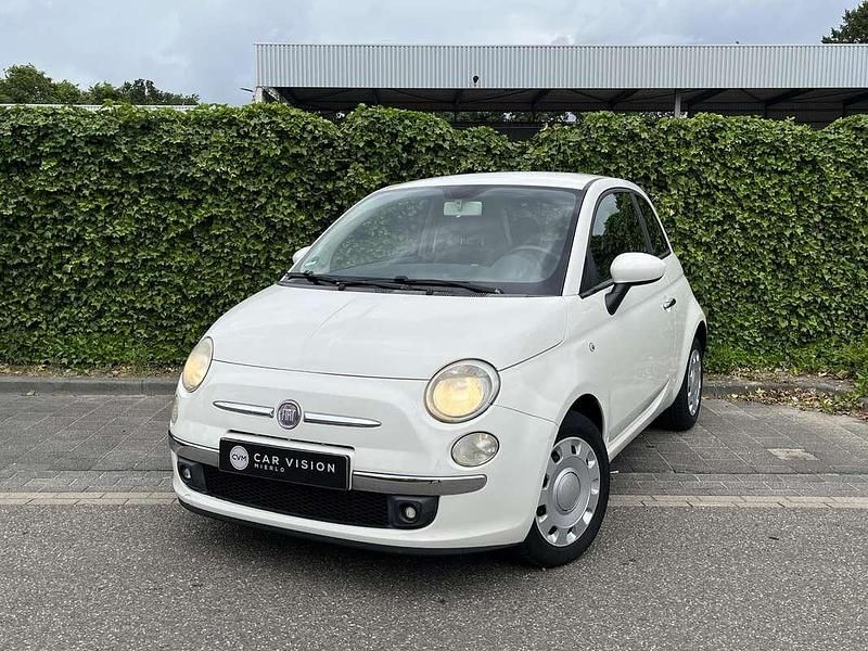 Wit Gebruikt 2009 Fiat 500 Pop Hatchback | € 4.500 (Eerlijke prijs) - Afbeelding 1/4