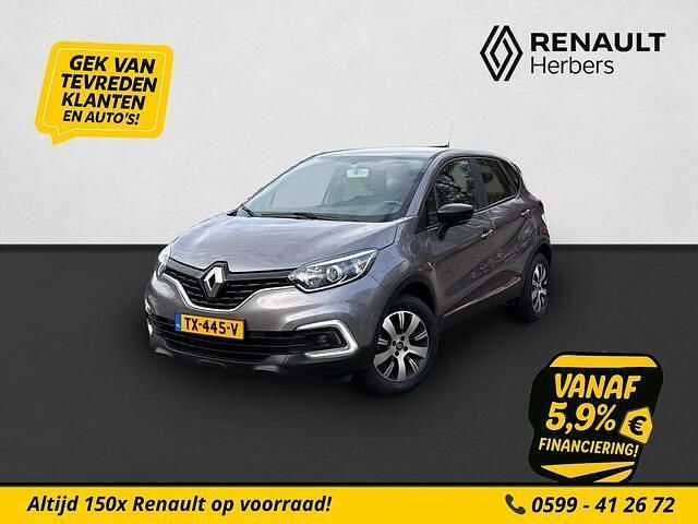 Grijs metallic Gebruikt 2018 Renault Captur Zen SUV | € 11.850 (Eerlijke prijs) - Afbeelding 1/4