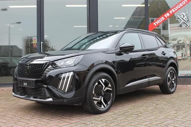 Zwart Gebruikt 2024 Peugeot 2008 Allure SUV | € 21.400 (Goede deal) - Afbeelding 1/4