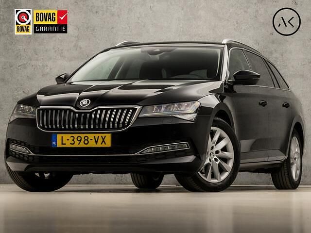 Zwart Occasion 2021 Skoda Superb Sport Stationwagen | € 23.945 (Goede deal) - Afbeelding 1/4