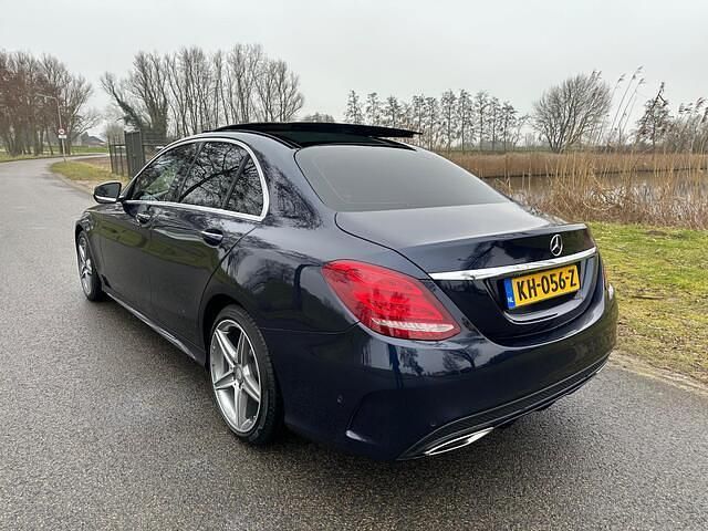 Occasion Mercedes C180 AMG 156 PK (114 kW) 2016 Blauw Sedan