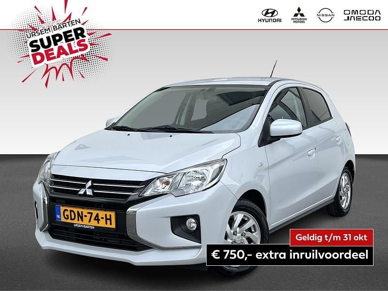 Wit Gebruikt 2024 Mitsubishi Space Star Hatchback | € 19.930 (Iets duurder) - Afbeelding 1/4