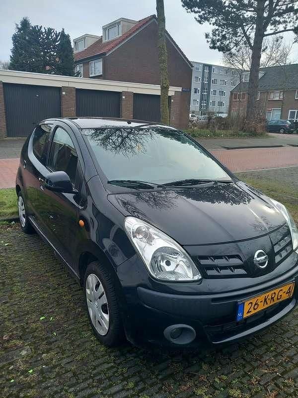Occasion Nissan Pixo Acenta 68 PK (50 kW) 2010 Zwart Hatchback